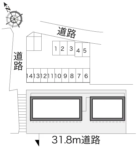 周南市楠木１丁目 月極駐車場